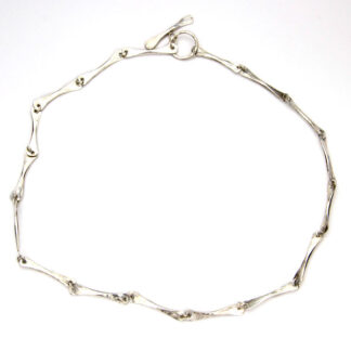 Hand Wrought Argentium Silver Necklace