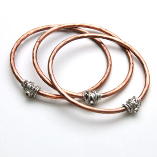 Copper & Sterling Bangles