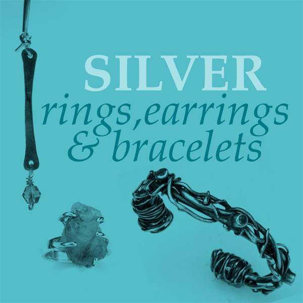 Silver Rings, Earrings & Bracelets
