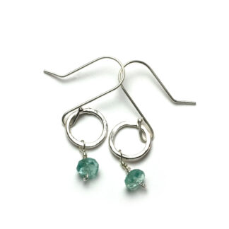 Apatite Intentions Sterling Silver Earrings