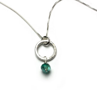 Apatite Intentions Sterling Silver Necklace