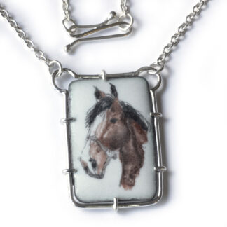 Custom Animal Portrait Necklace