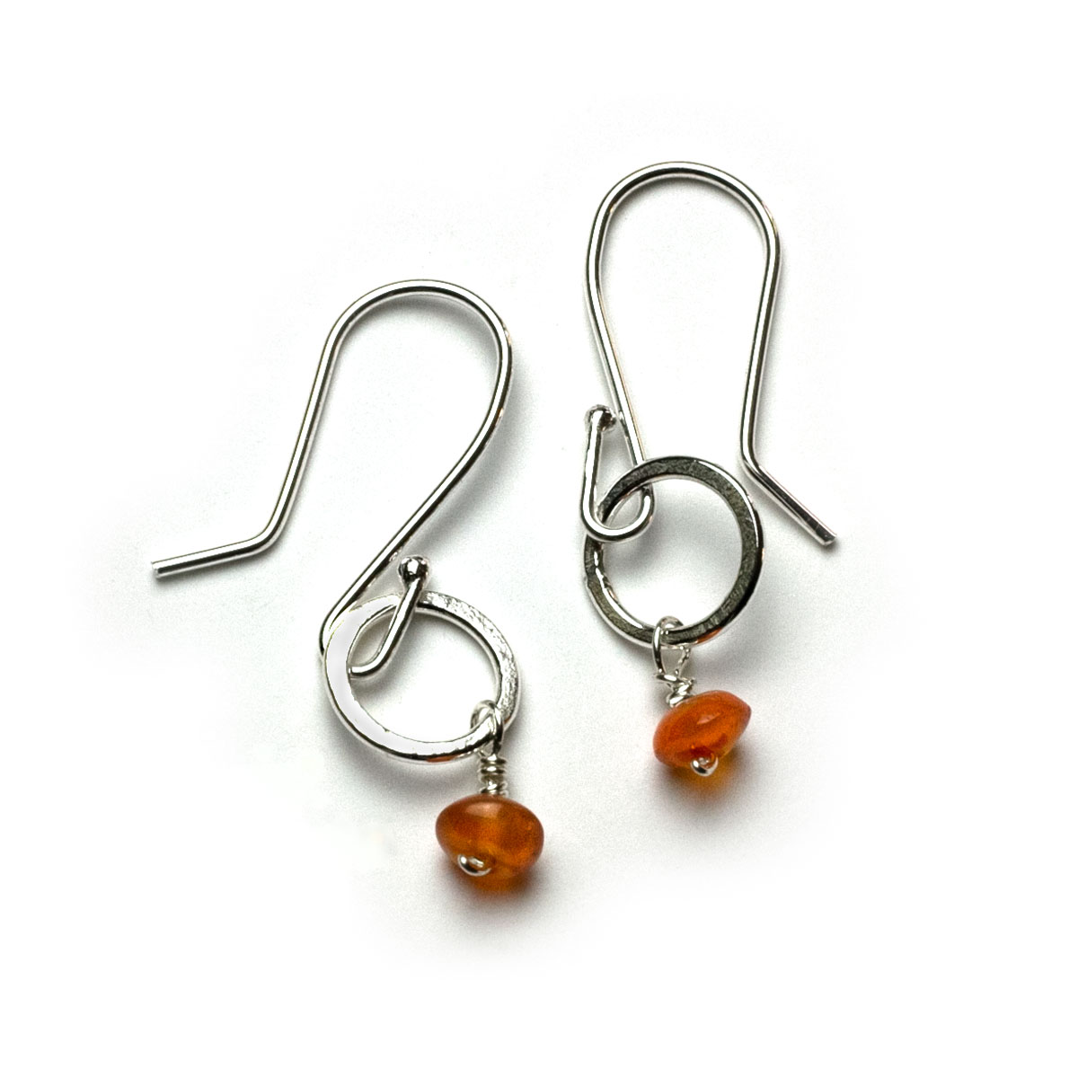 Citrine Intentions Sterling Silver Earrings