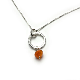 Citrine Intentions Sterling Silver Necklace