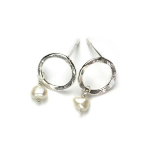 Pearl Intentions Post Sterling Silver Earrings