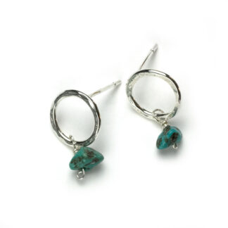 Turquoise Intentions Post Earrings